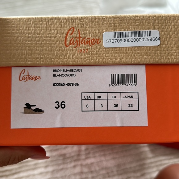 Castaner Bromelia Canvas Wedge Sandals - Picture 4 of 6